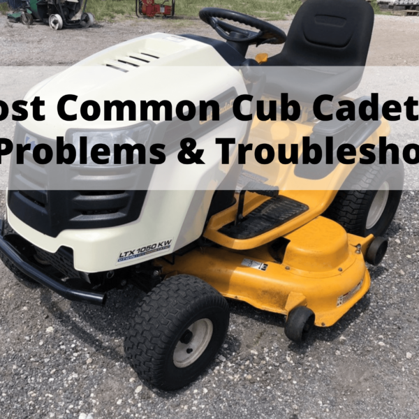 cub cadet ltx 1050 problems