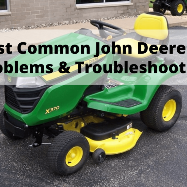 john deere x370 problems