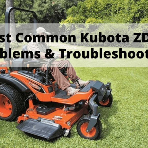 kubota zd1211 problems
