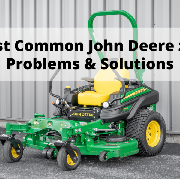 john deere z915e problems