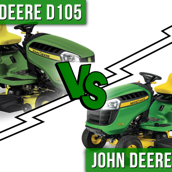 john deere d105 vs d110
