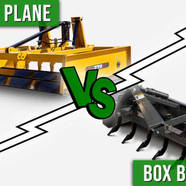 land plane vs box blade
