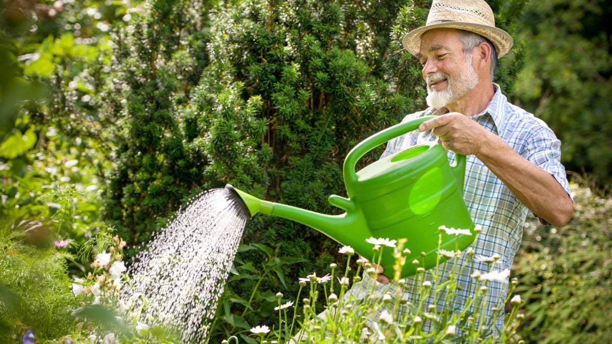 garden-man-using-watering-can