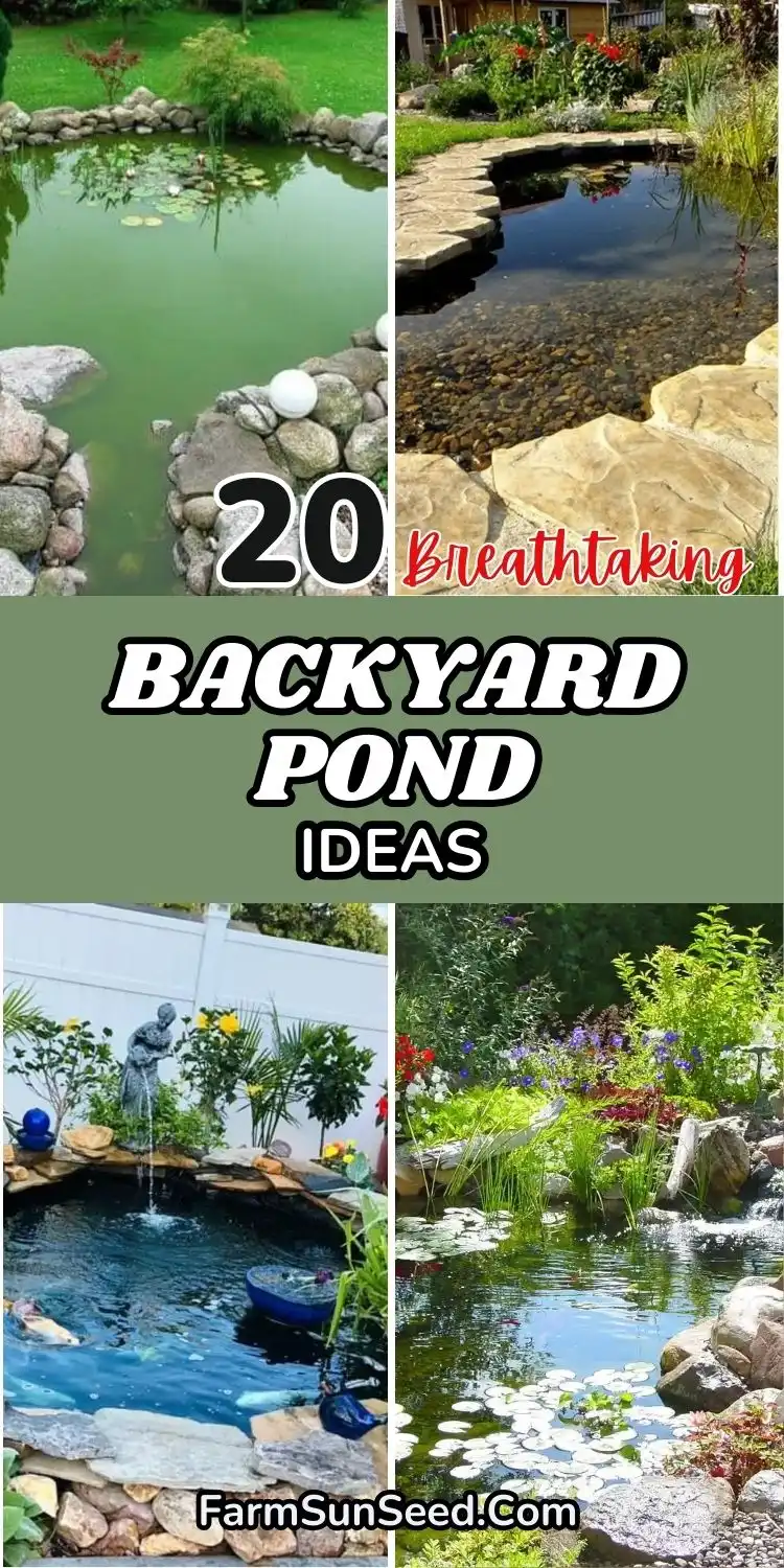 20 Breathtaking Backyard Pond Ideas 20 Breathtaking Backyard Pond Ideas