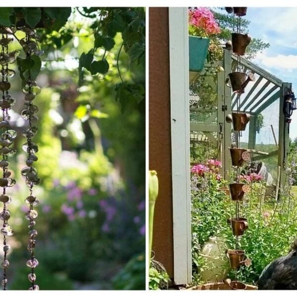 31 Beautiful DIY Rain Chain Ideas (Create Your Own Now For The Rainy Season)