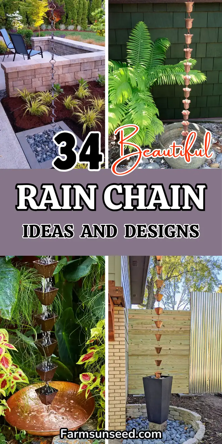 34-Beautiful-Rain-Chain-Ideas-for-a-More-Stylish-Gutter-System 34 Beautiful DIY Rain Chain Ideas for a More Stylish Gutter System