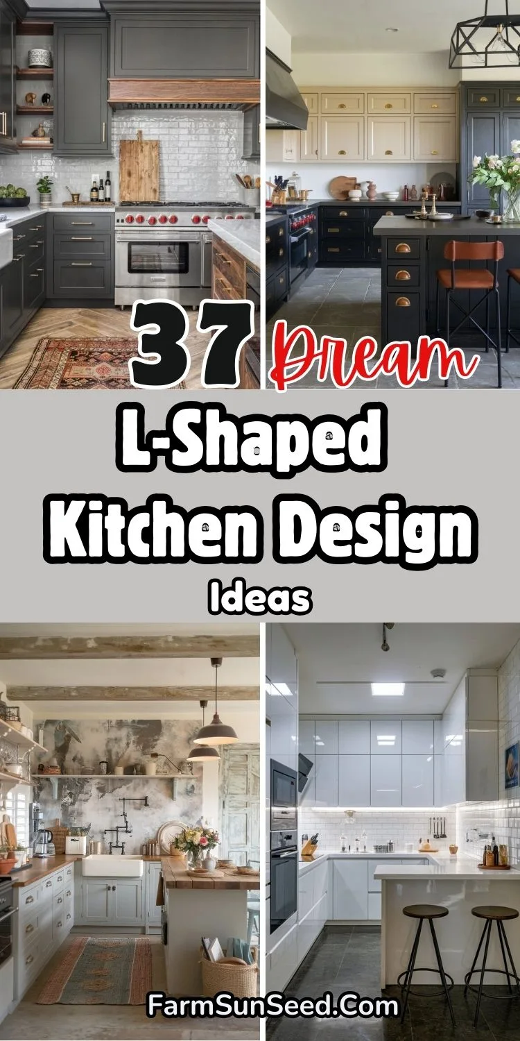 37 Dream L-shaped Kitchen Design Ideas 37 Dream L-shaped Kitchen Design Ideas