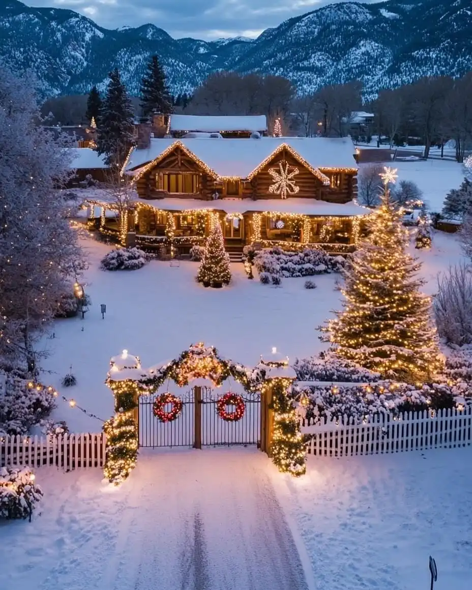 Rustic Mountain Christmas Perfection
