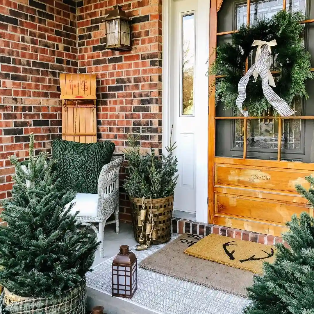 Rustic White Weathered Christmas Lantern Collection