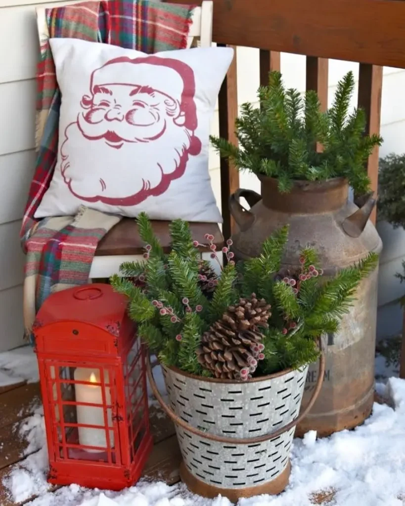 Santa's Magical Phone Booth Snow Globe