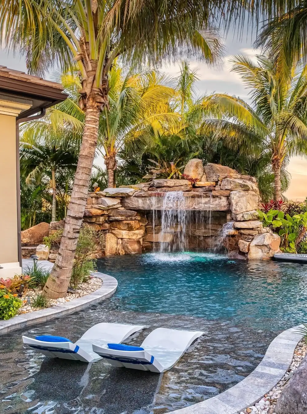 40 Natural-Looking Backyard Waterfall Ideas That Instantly Boost Your ...