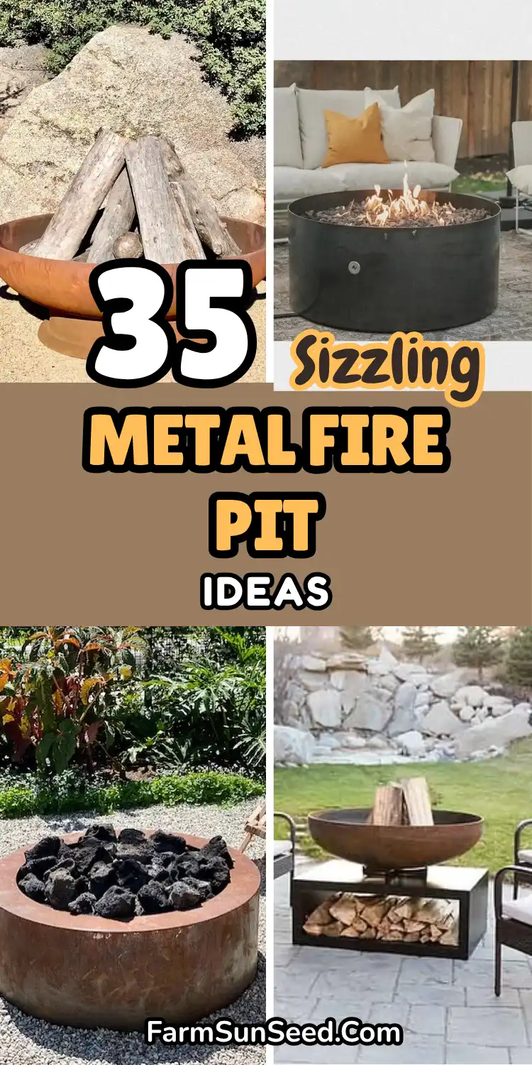 35 Blazing Metal Fire Pit Ideas That'll Ignite Your Outdoor Dreams