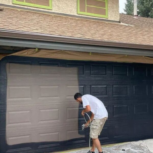 How to Paint a Garage Door So It Looks Brand New