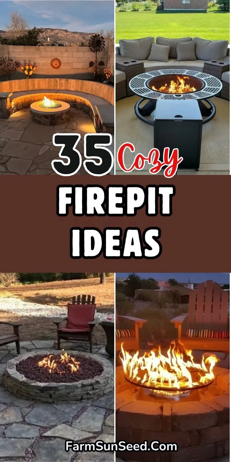 35 Cozy Fire Pit Ideas To Make Memories With Friends & Family 35 Cozy Fire Pit Ideas To Make Memories With Friends & Family