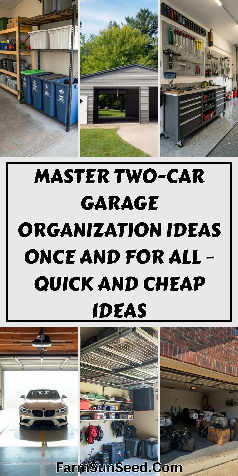 Master-Two-Car-Garage-Organization-Ideas-Once-and-For-All-Quick-And-Cheap-Ideas-2 Master Two-Car Garage Organization Ideas Once and For All - Quick And Cheap Ideas