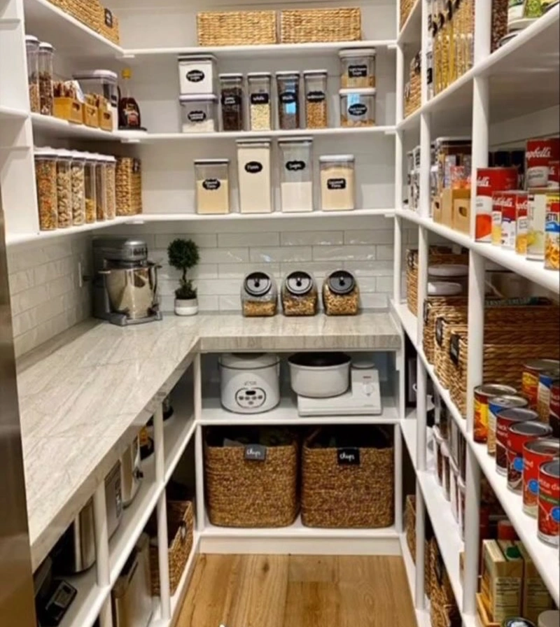 39 Space-saving Small Walk-In Pantry Ideas That Maximize Every Inch of ...