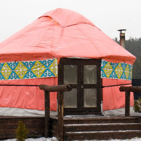 The Brutal Reality Of Winter In a Yurt (Even With a Wood Stove)