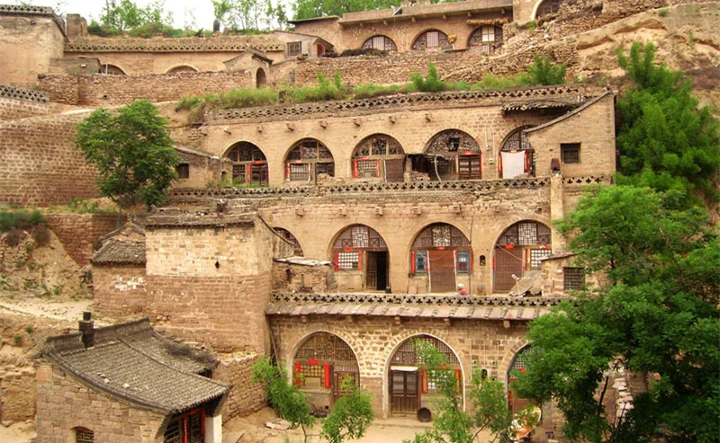 Traditional Yaodong Family Homes
