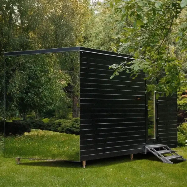 This $44K Stealth Tiny Home Vanishes Into Nature — But Hides a Luxurious Secret Inside