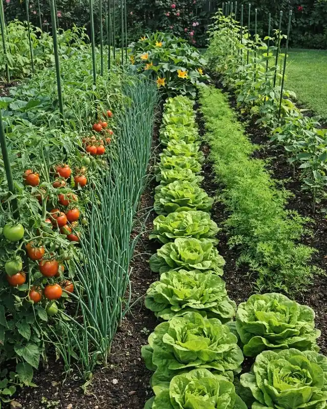 Intensive Intercropping Rows