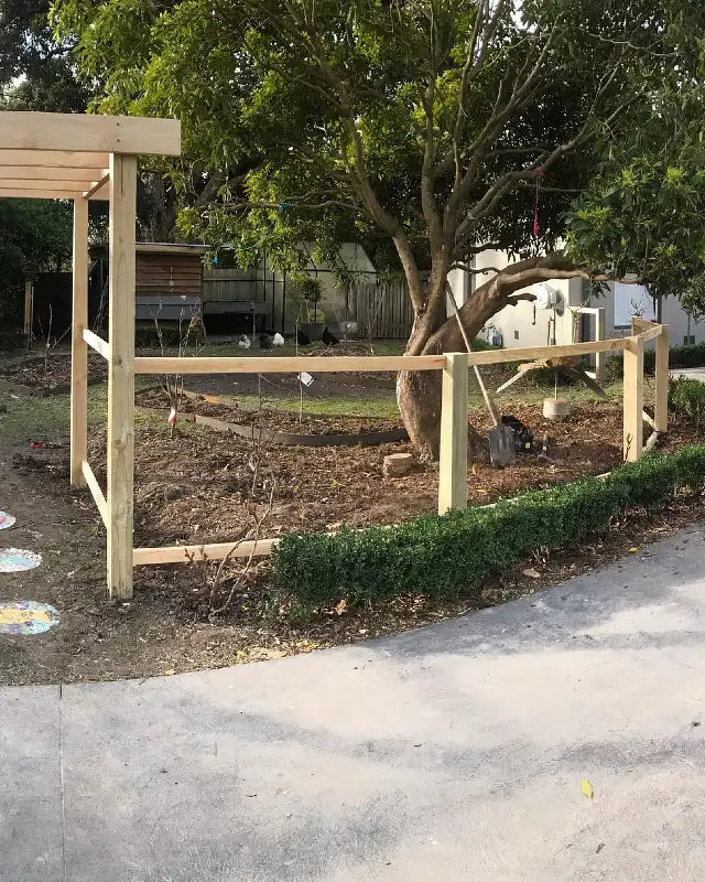 Timber Arbor Entrance
