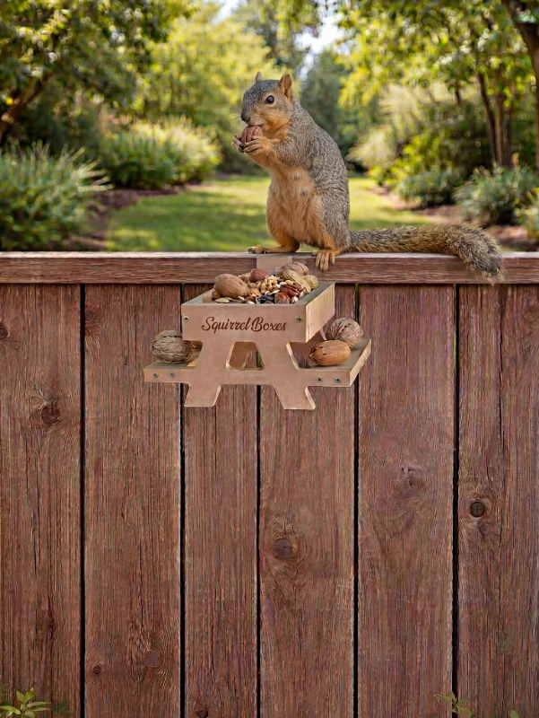 Miniature Picnic Table Feeder