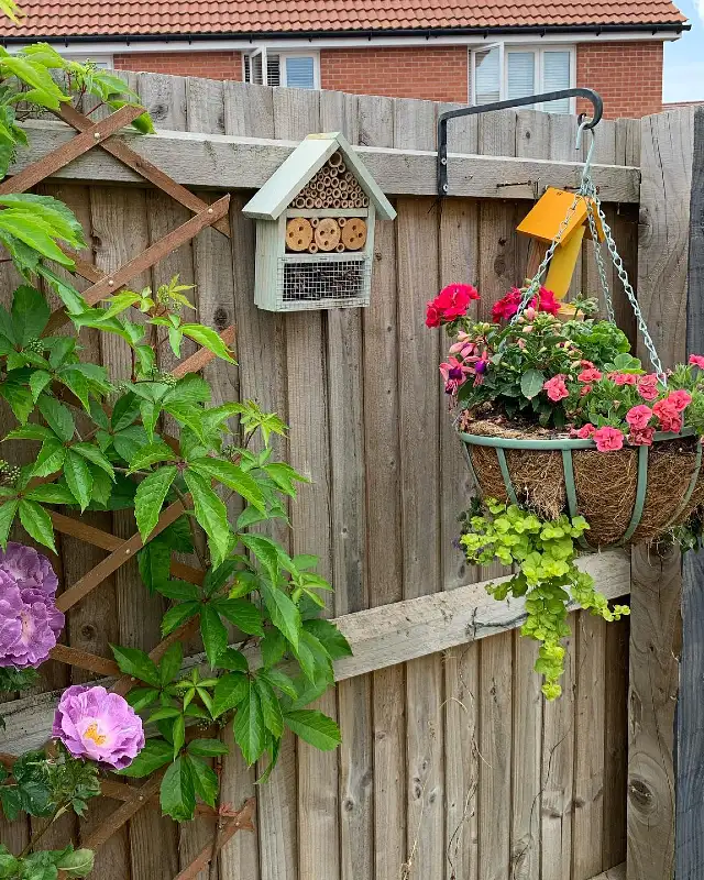 Fence Mounted Bug Hotel