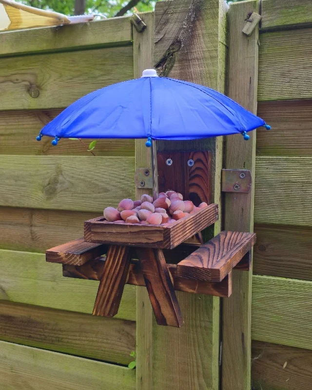 Umbrella Picnic Table Station