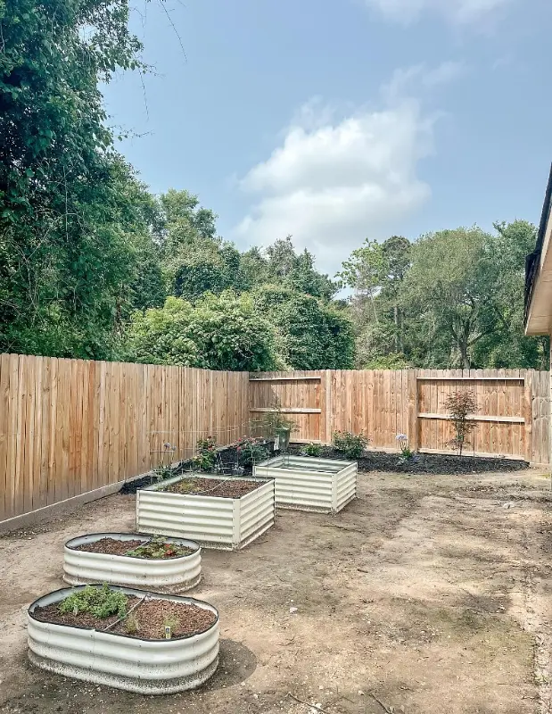 Corrugated Metal Raised Bed System