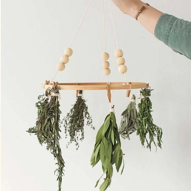 Embroidery Hoop Hanging Mobile