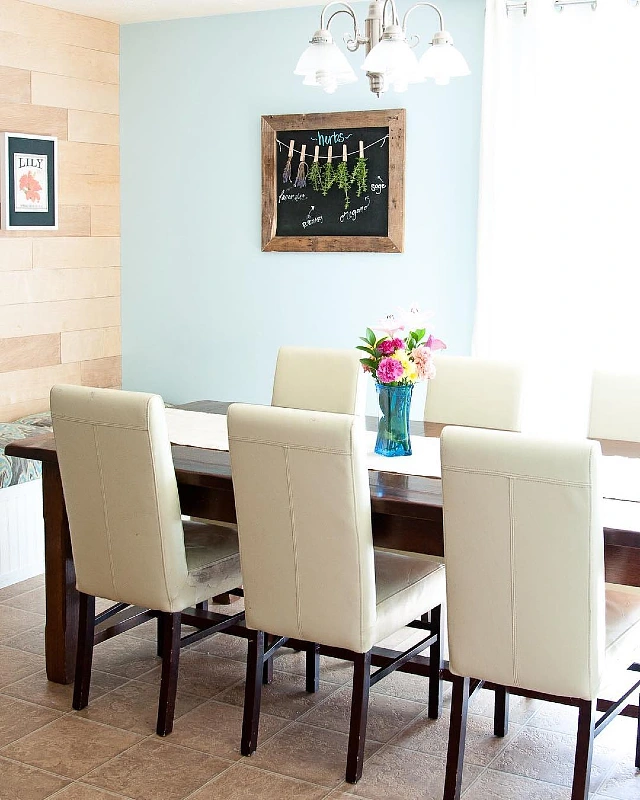 Framed Chalkboard Hanging Display