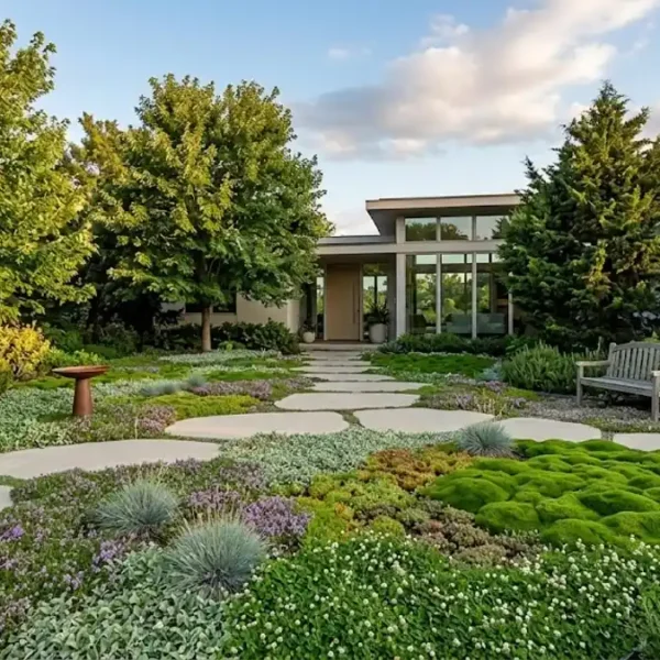35 Stunning No Mow Lawn Ideas With Ground Covers For Low Maintenance Yards