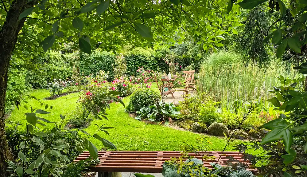 Hidden Garden Seating