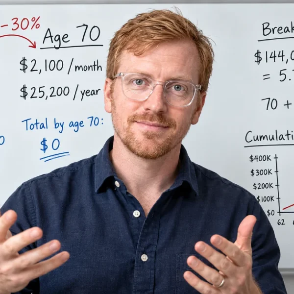 Social Security at 62 vs. 70 — The Math Almost Everyone Miscalculates