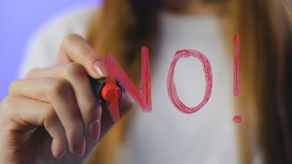 No