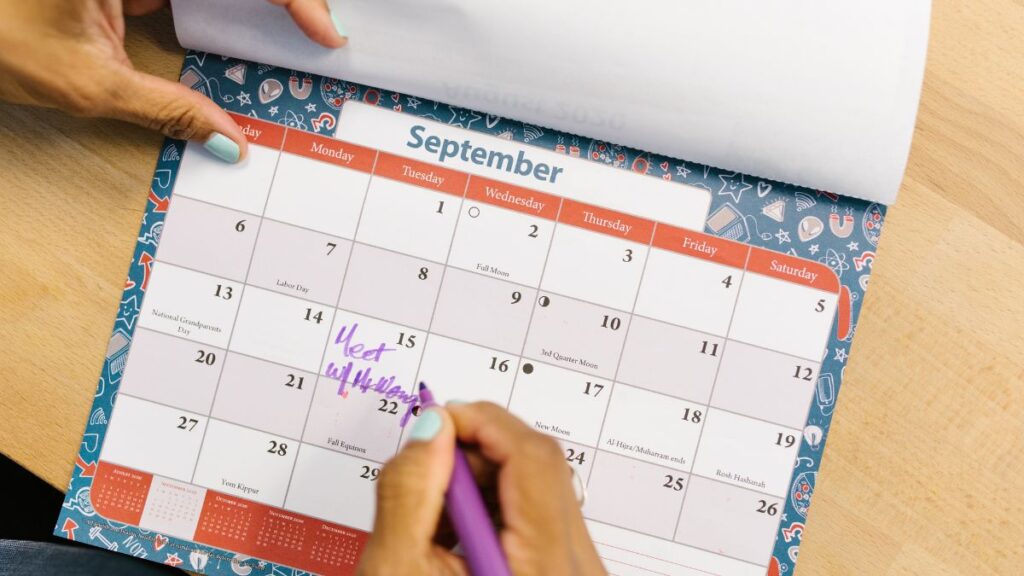 Warning Signs Your Calendar Needs Less Structure