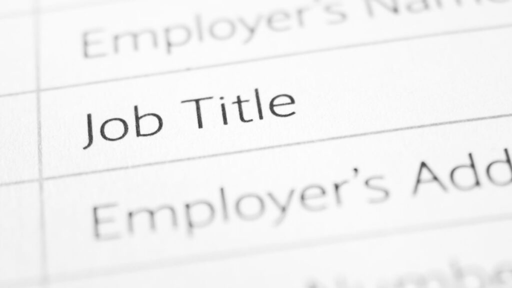 Job Title
