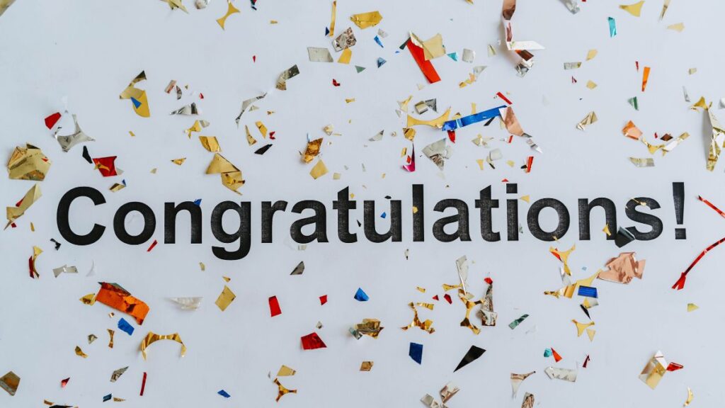 Congratulate