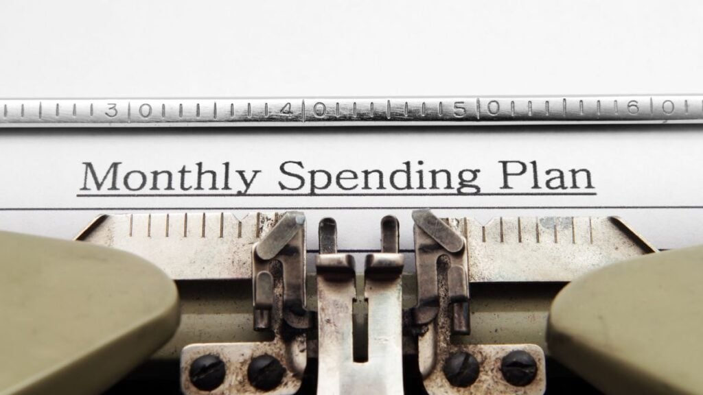 Spending Plan