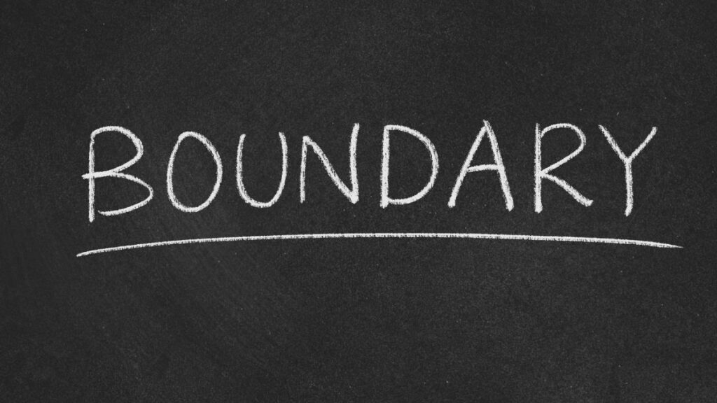 Boundaries