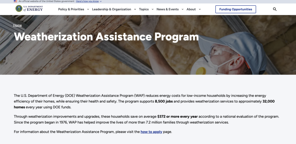 Weatherization